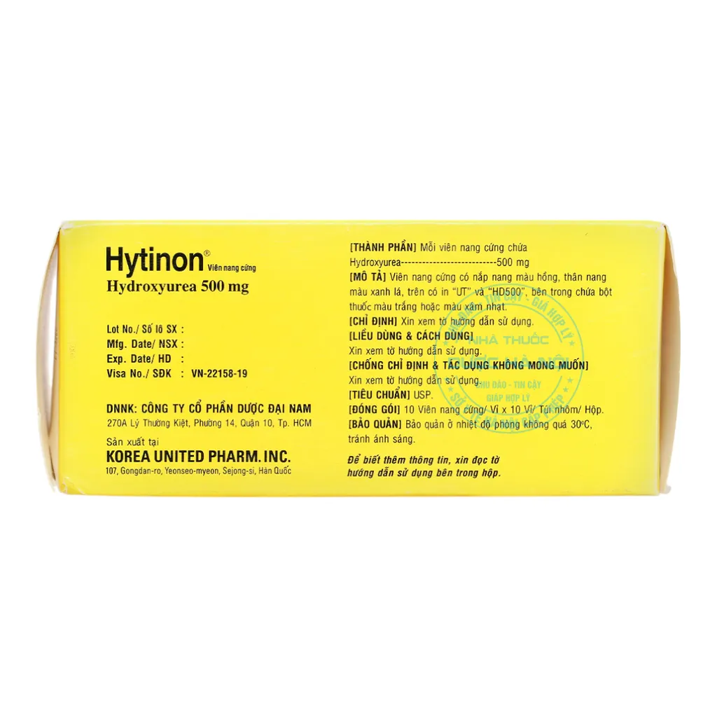 Thuốc Hytinon 500mg