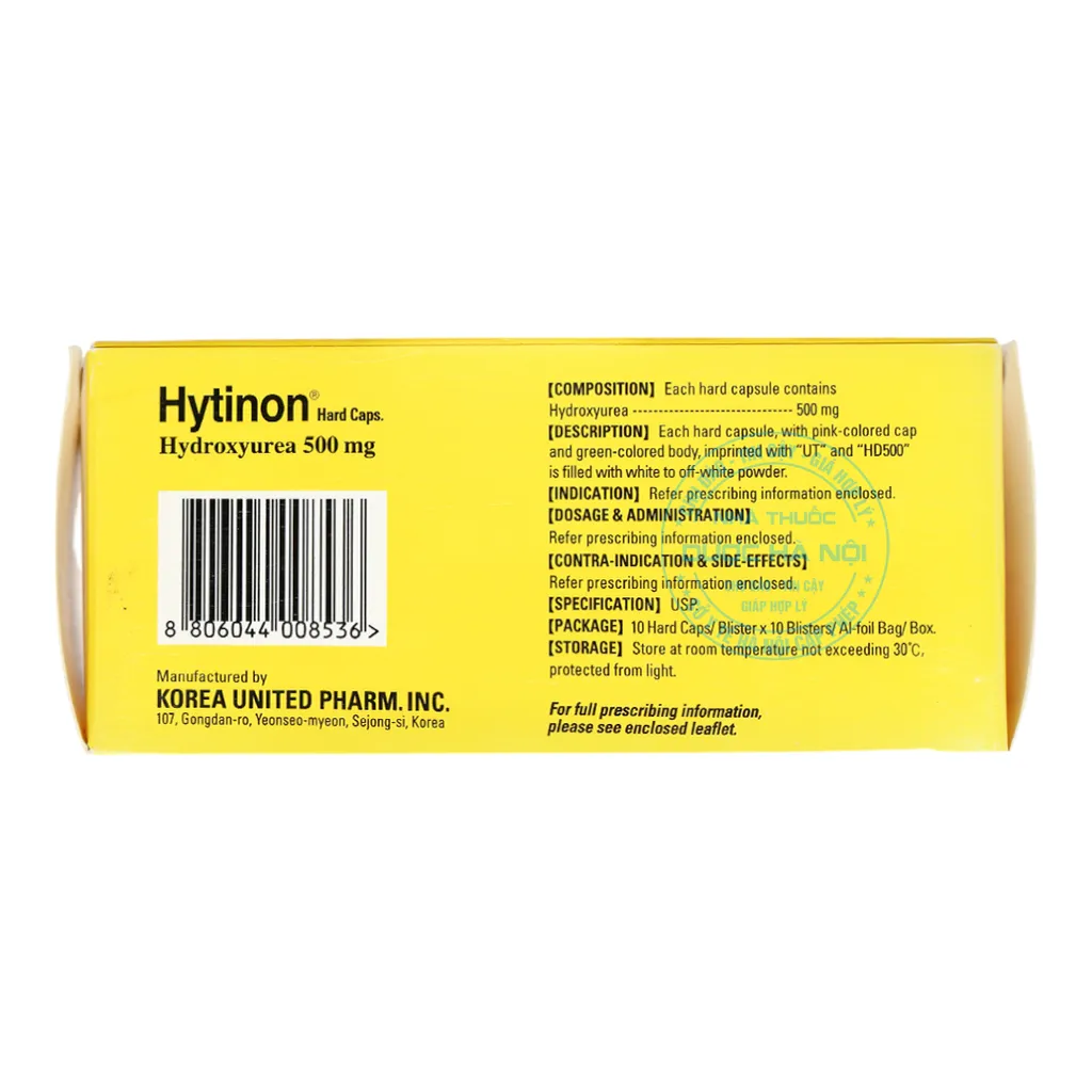 Thuốc Hytinon 500mg