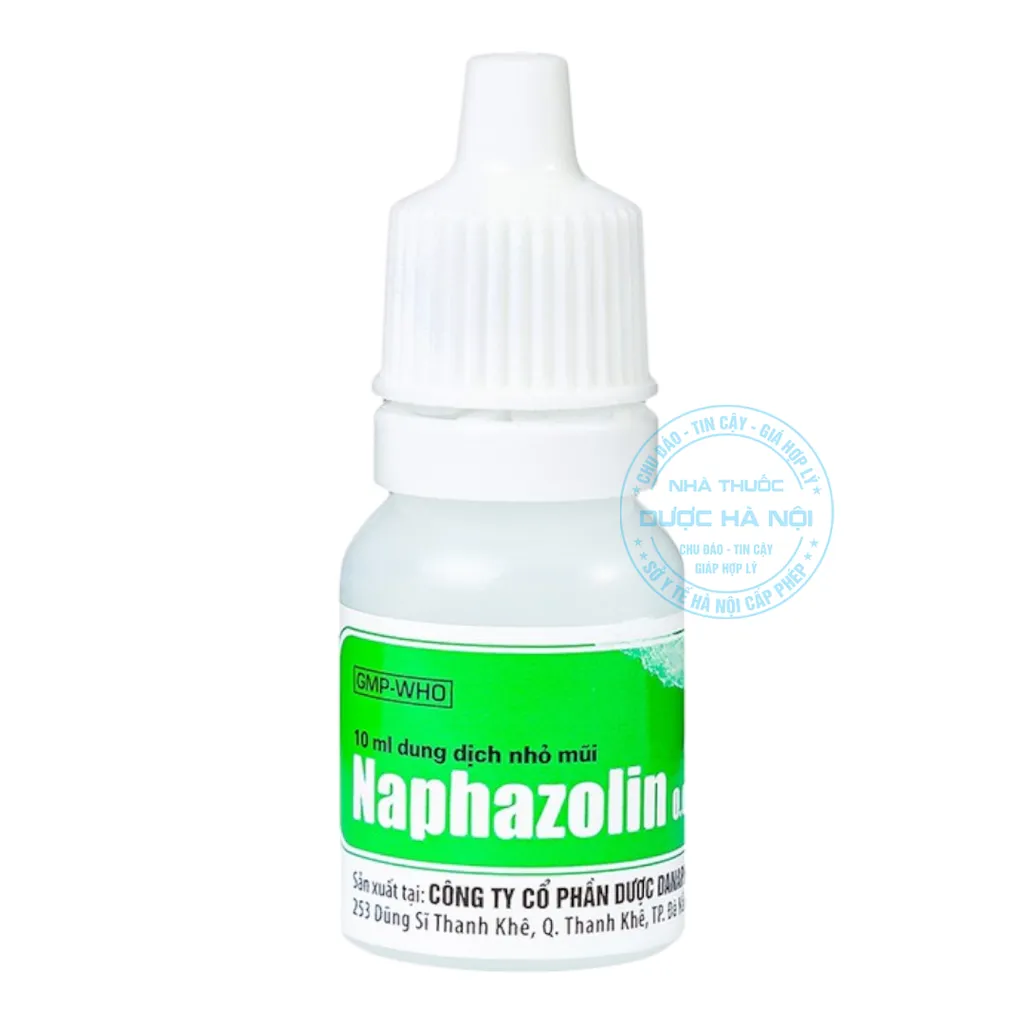 Thuốc nhỏ mũi Naphazolin