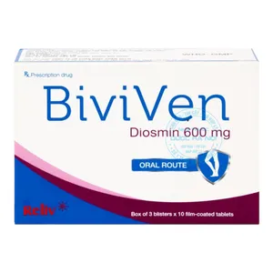 Thuốc Biviven cải thiện triệu chứng suy tuần hoàn tĩnh mạch bạch huyết