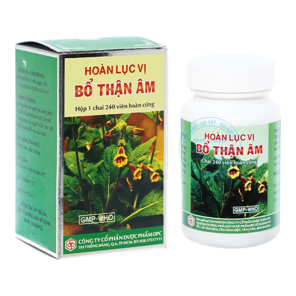 Thuốc Hoàn Lục Vị Bổ Thận Âm OPC