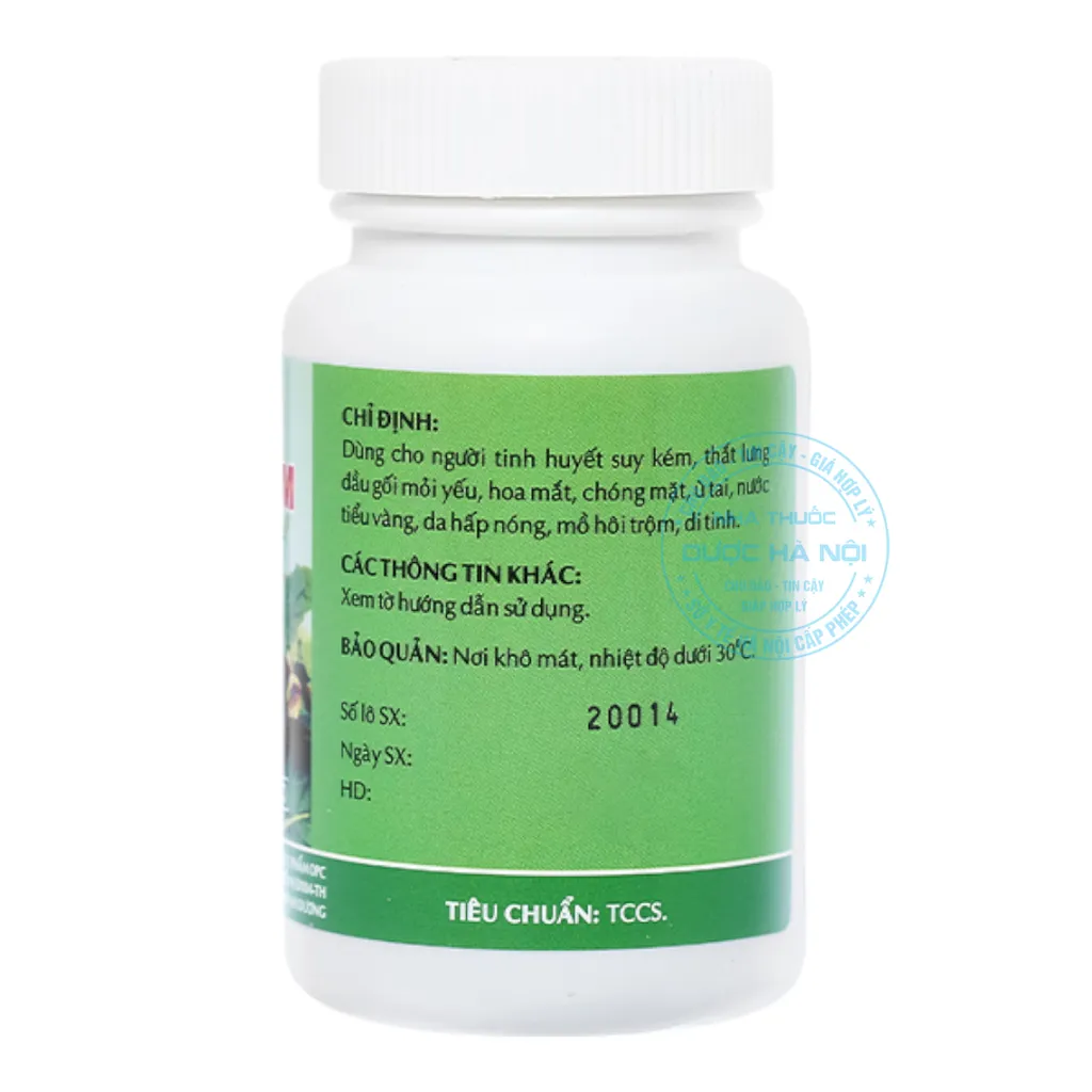Thuốc Hoàn Lục Vị Bổ Thận Âm OPC