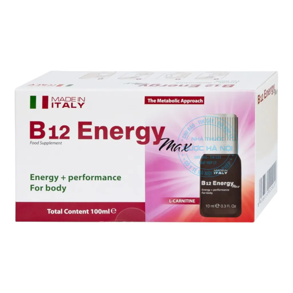 Dung dịch uống B12 Energy Max