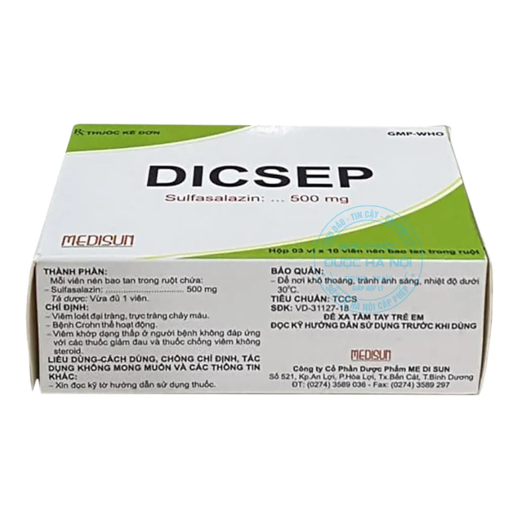 Thuốc Dicsep