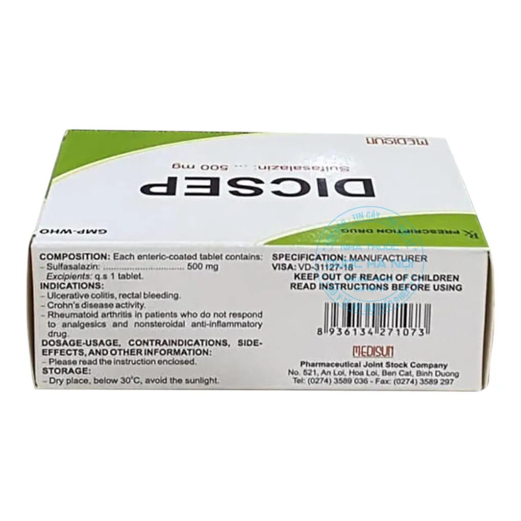 Thuốc Dicsep