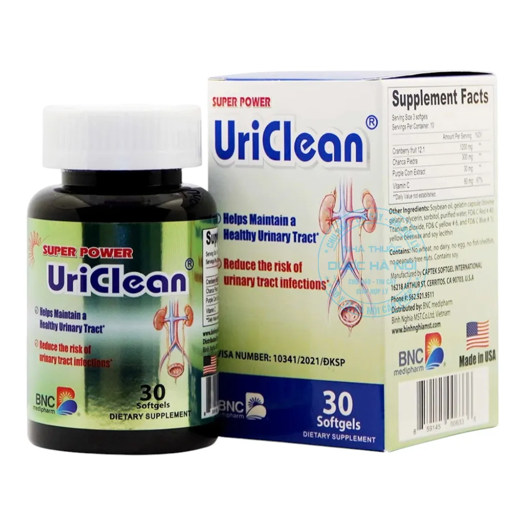 Viên uống Super Power Urriclean