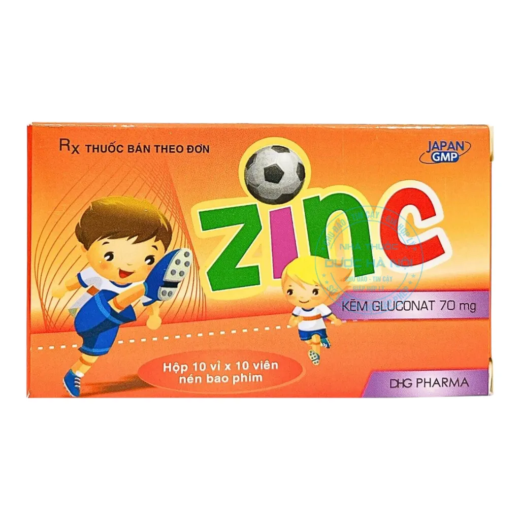 Thuốc Zinc 70mg