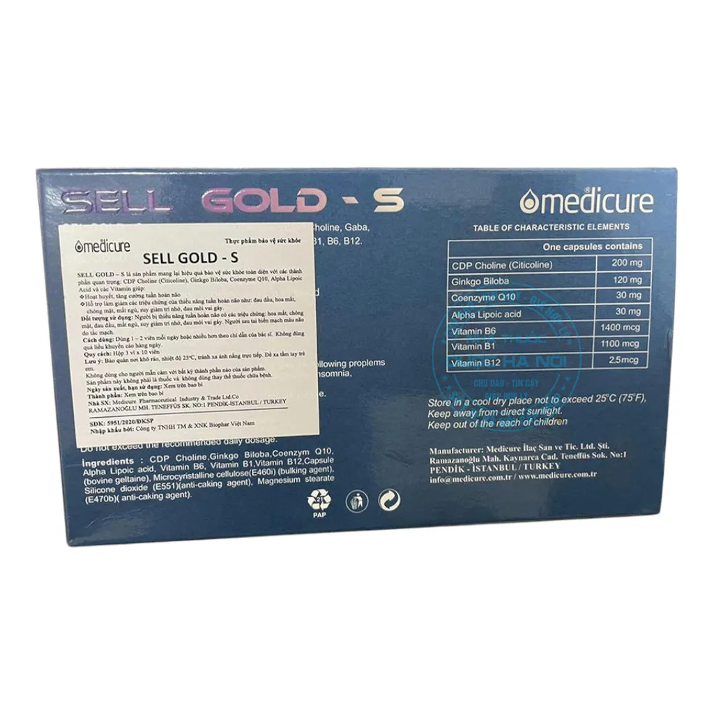 Bổ não SELL GOLD-S