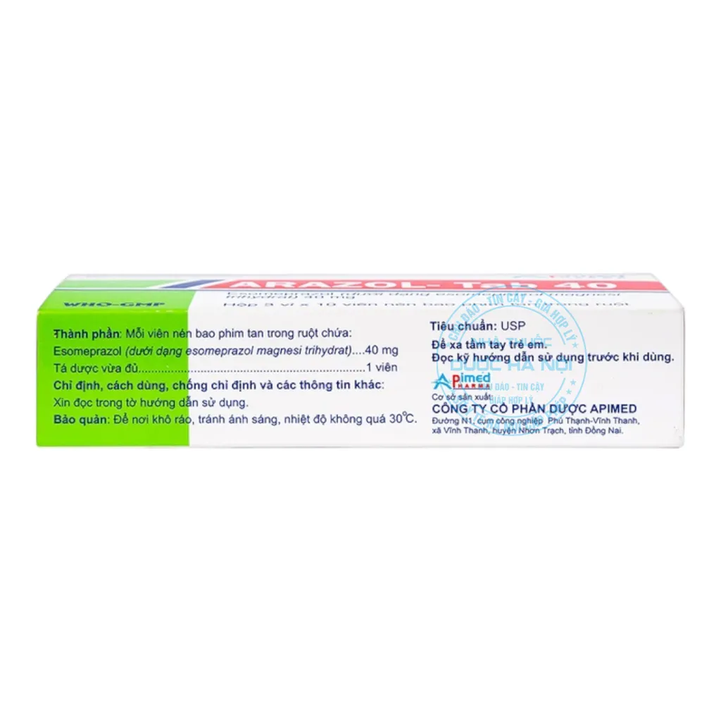 Thuốc Arazol-Tab 40