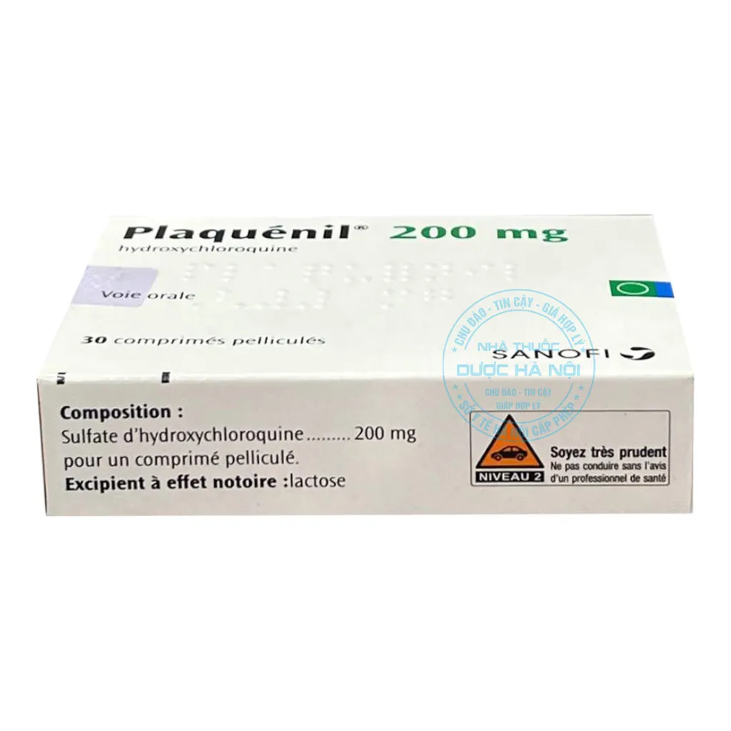 Thuốc điều trị sốt rét Plaquenil 200mg