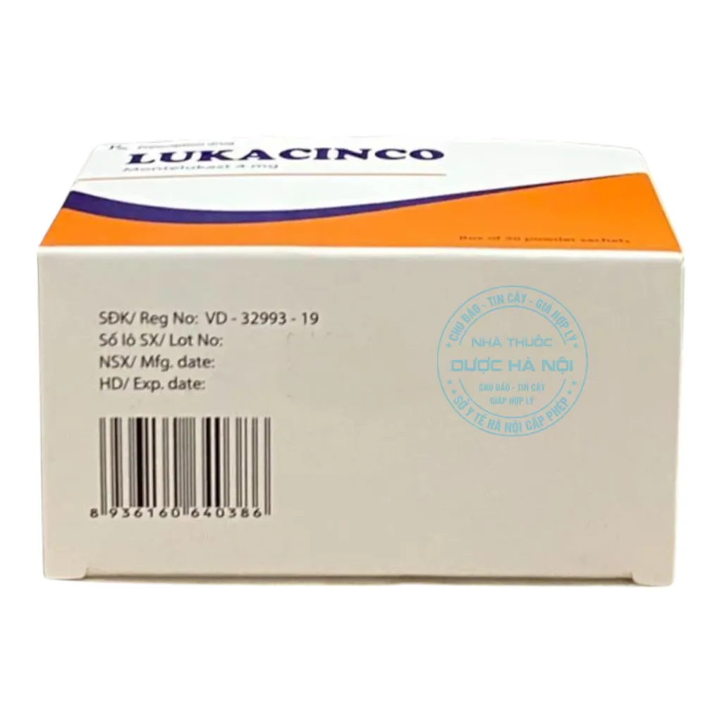 Thuốc bột uống Lukacinco 4mg