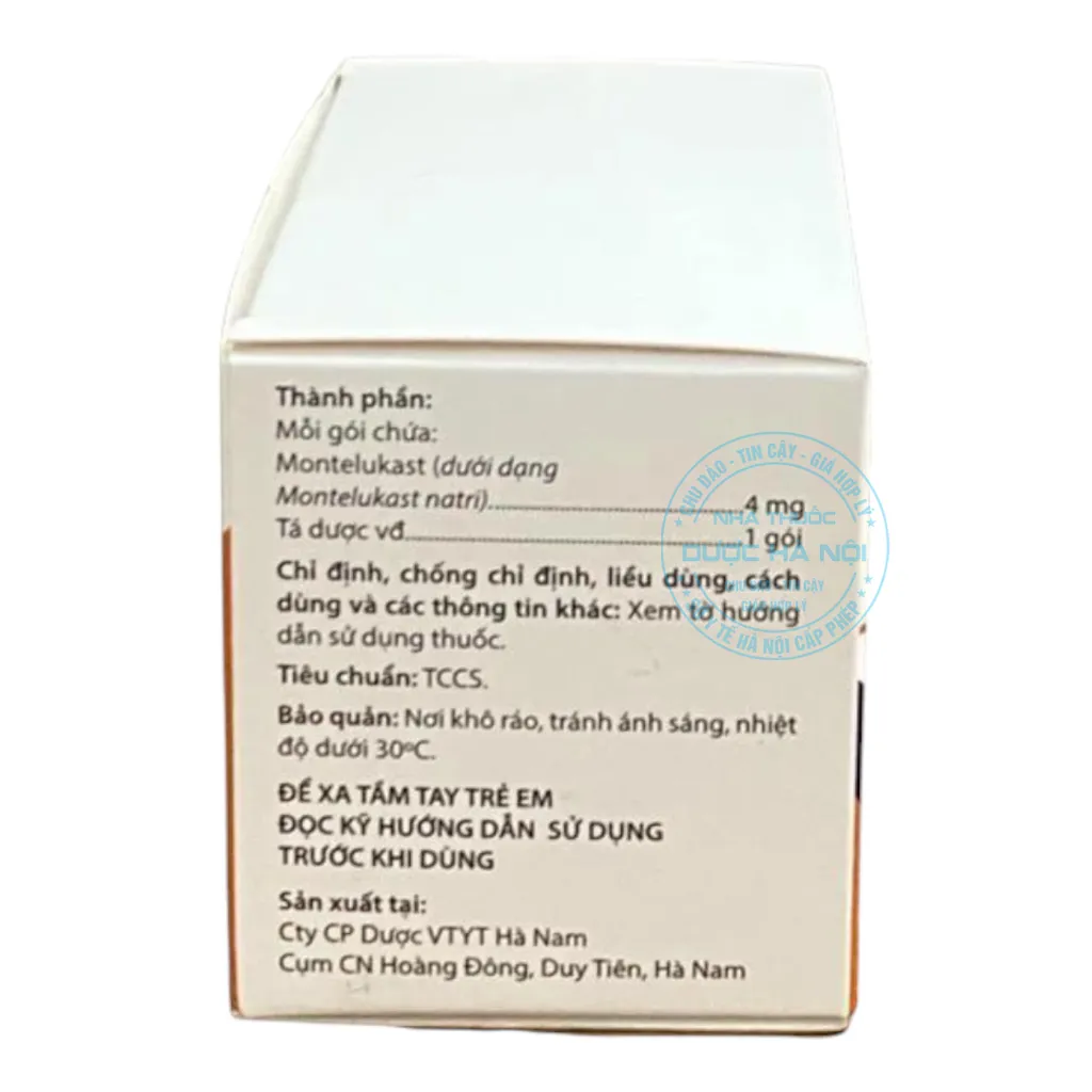 Thuốc bột uống Lukacinco 4mg
