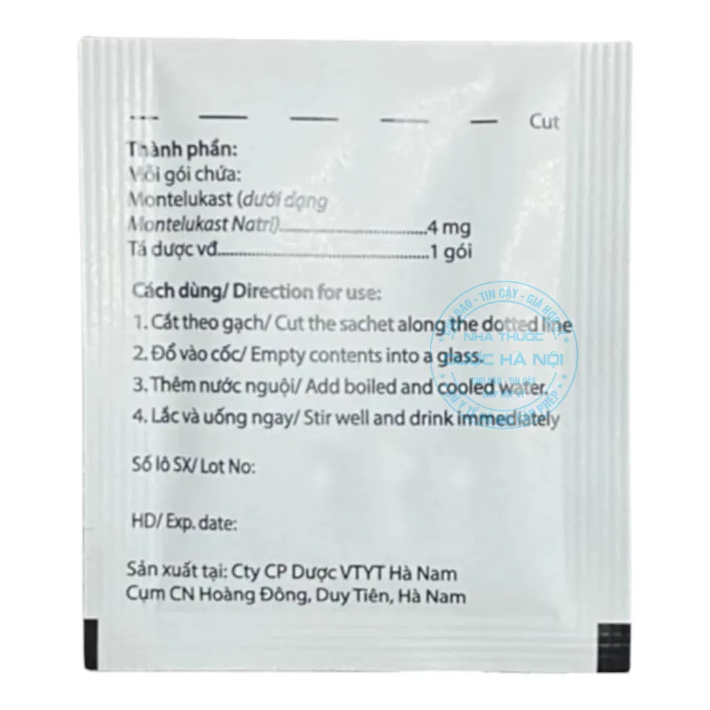 Thuốc bột uống Lukacinco 4mg