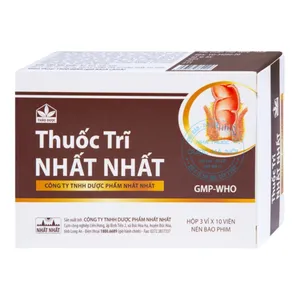 Thuốc Trĩ Nhất Nhất điều trị các triệu chứng của bệnh trĩ