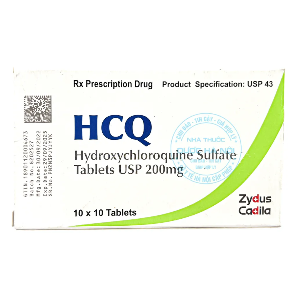 Thuốc HCQ 200mg Zydus