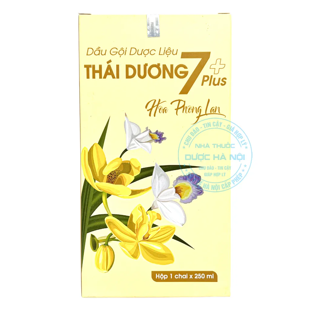 Dầu gội dược liệu Thái Dương 7 Plus Gold