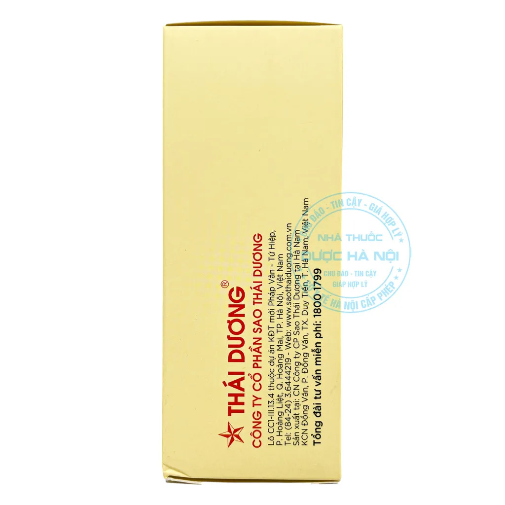 Dầu gội dược liệu Thái Dương 7 Plus Gold