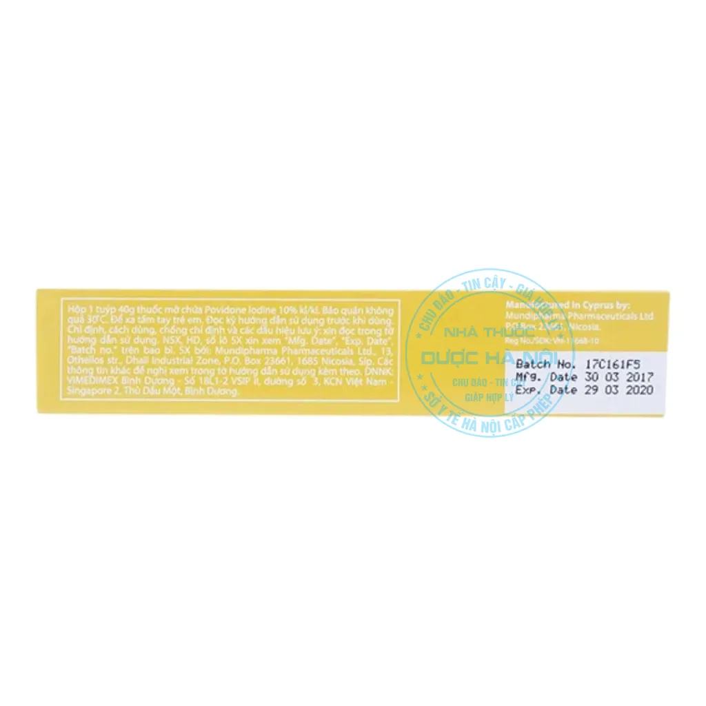 Thuốc mỡ Betadine Ointment