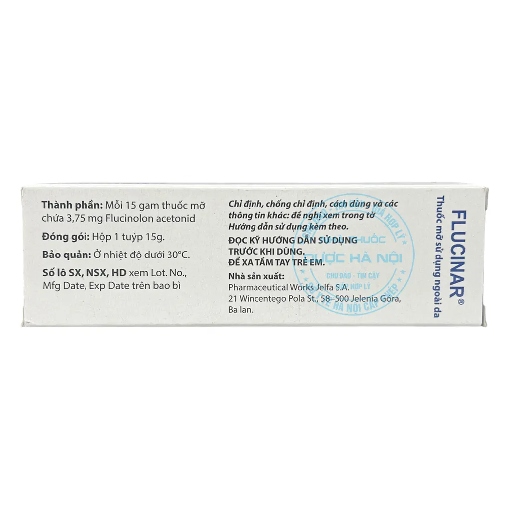 Thuốc mỡ Flucinar