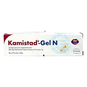 Nhũ tương Kamistad-Gel N điều trị viêm đau trong khoang miệng