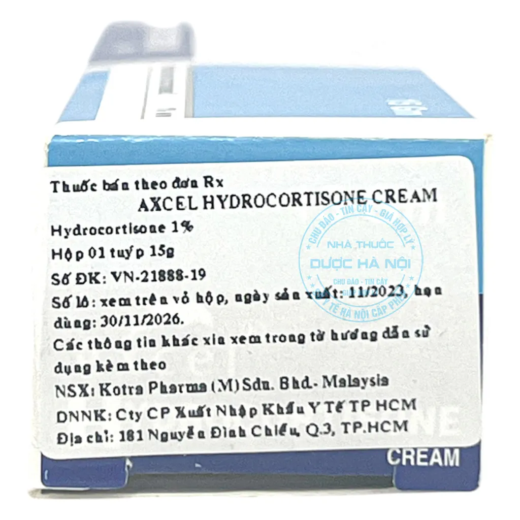 Kem bôi Axcel Hydrocortisone
