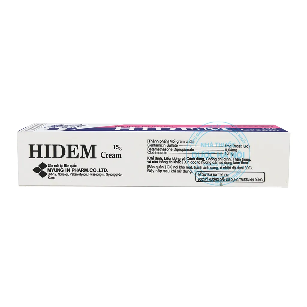 Thuốc bôi Hidem Cream