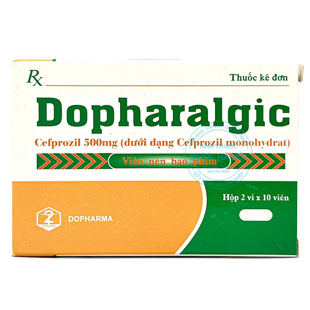 Thuốc Dopharalgic 500mg