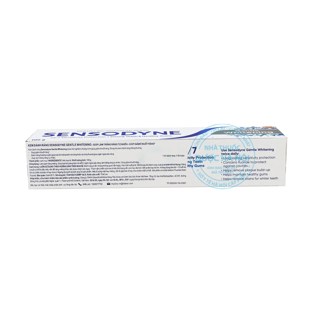 Kem đánh răng Sensodyne Gentle Whitening