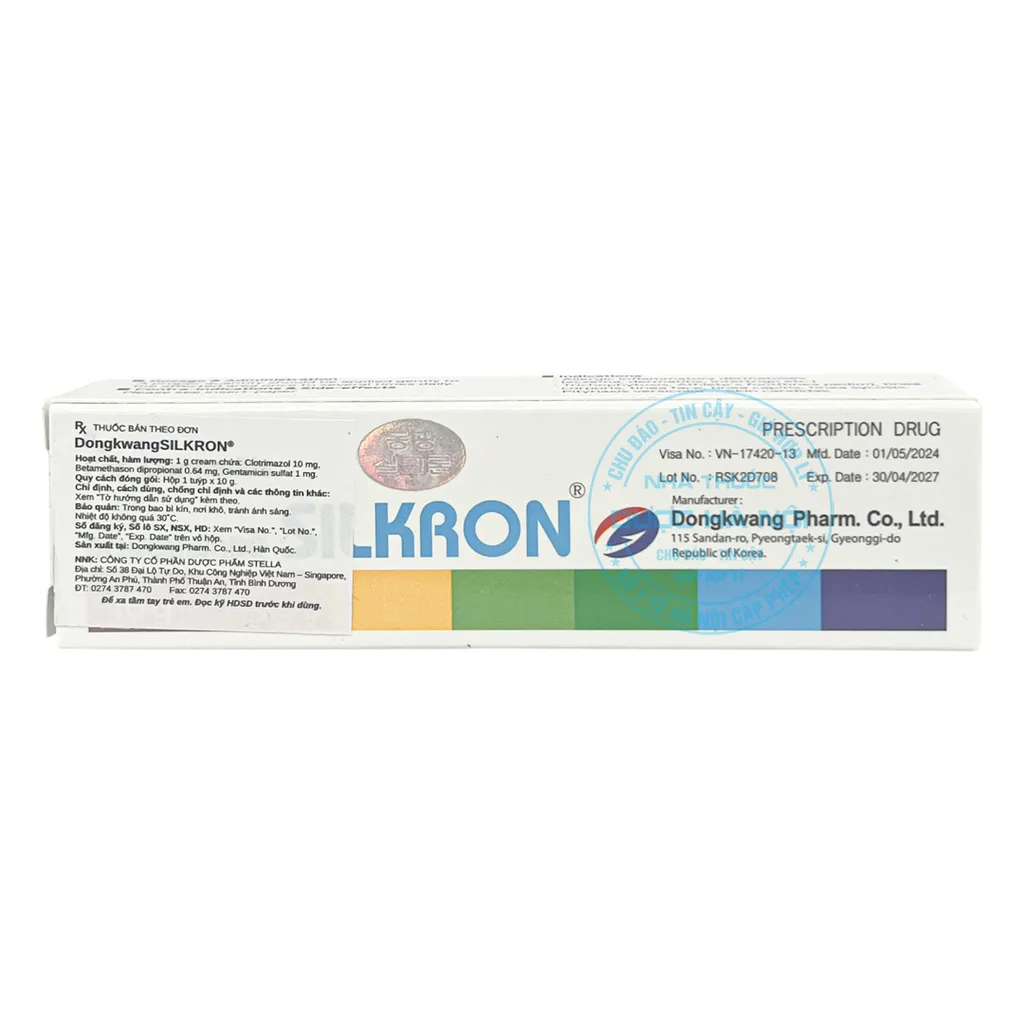 Kem bôi da SILKRON