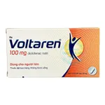 Thuốc đặt Voltaren 100mg