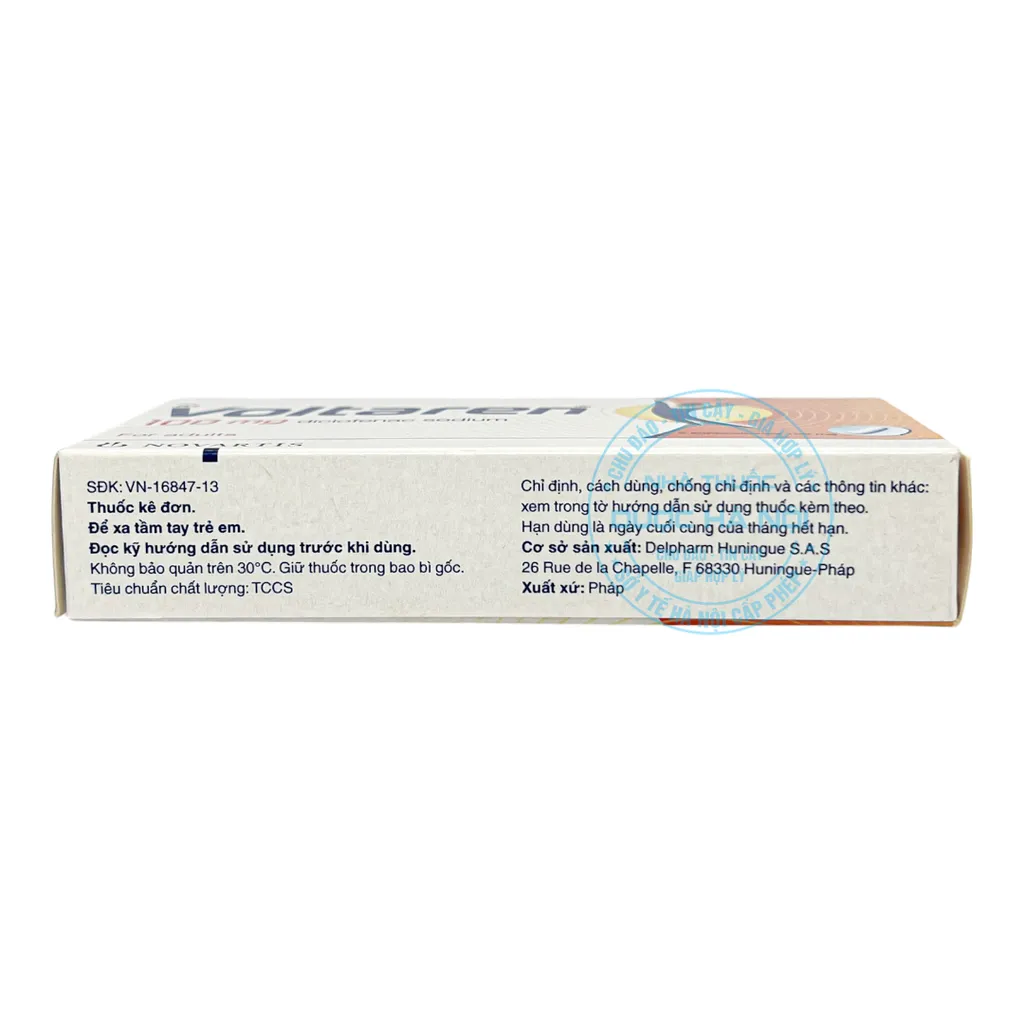 Thuốc đặt Voltaren 100mg