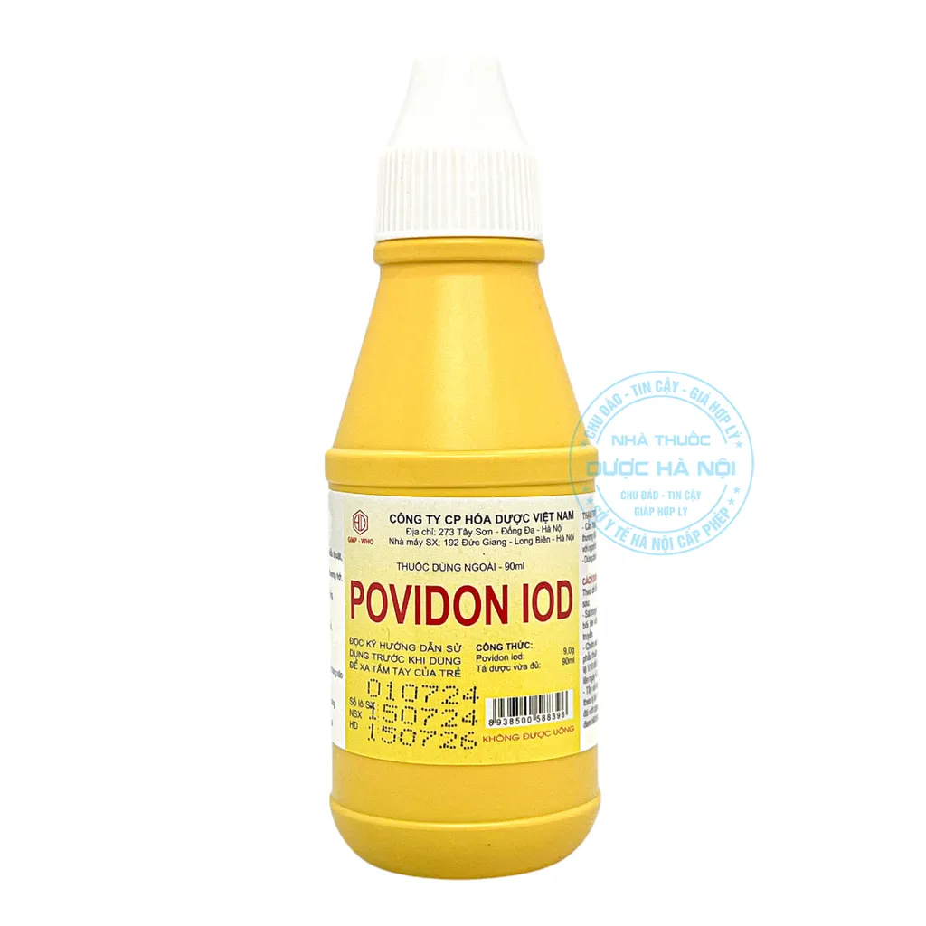 Dung dịch sát khuẩn Povidine 10%