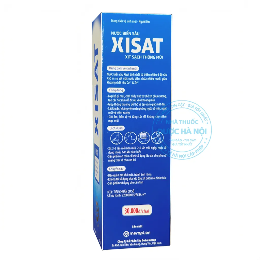 Xịt mũi Xisat