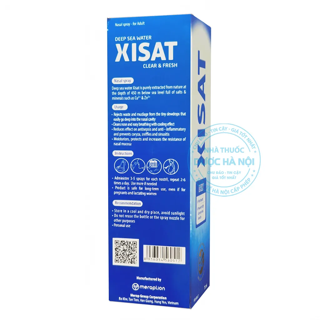 Xịt mũi Xisat