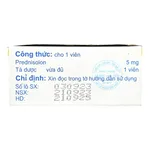 Thuốc Prednisolone 5mg