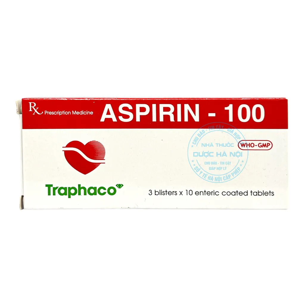 Thuốc Aspirin 100mg