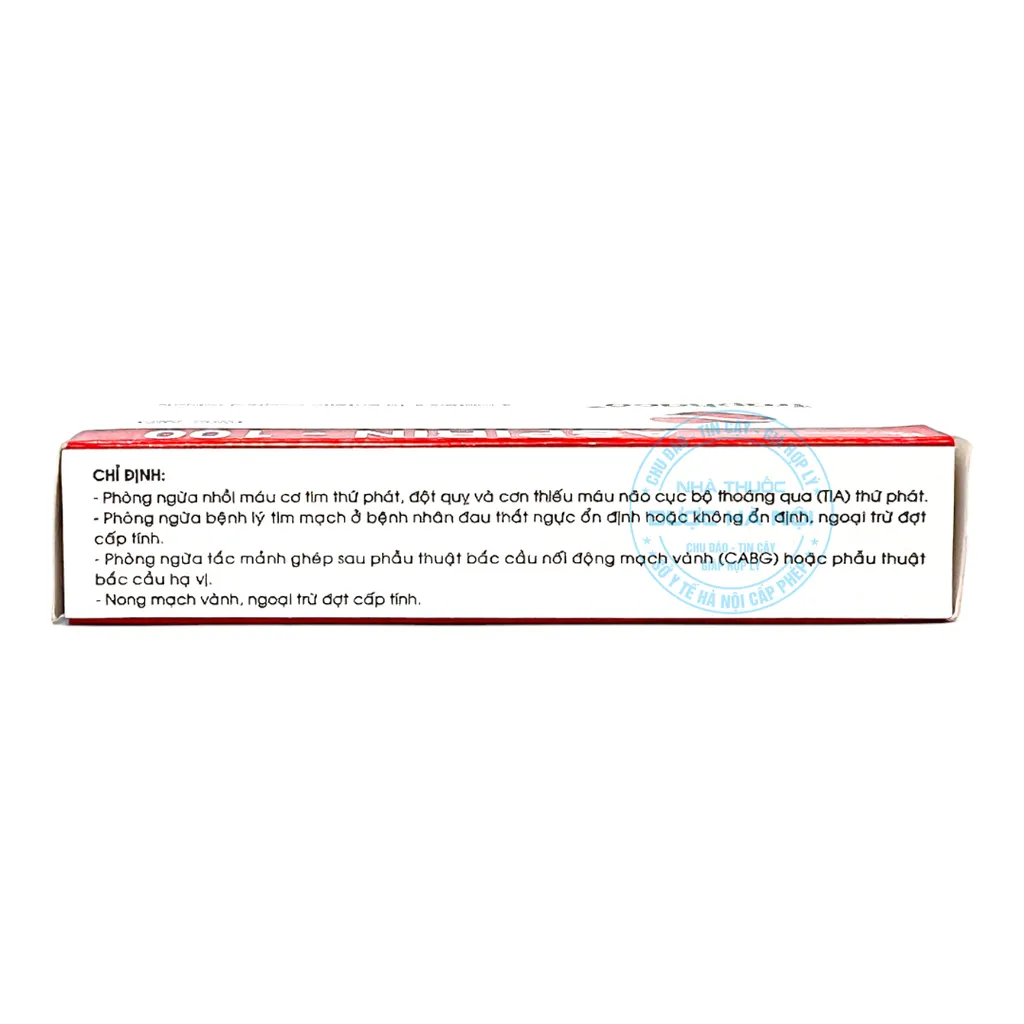 Thuốc Aspirin 100mg