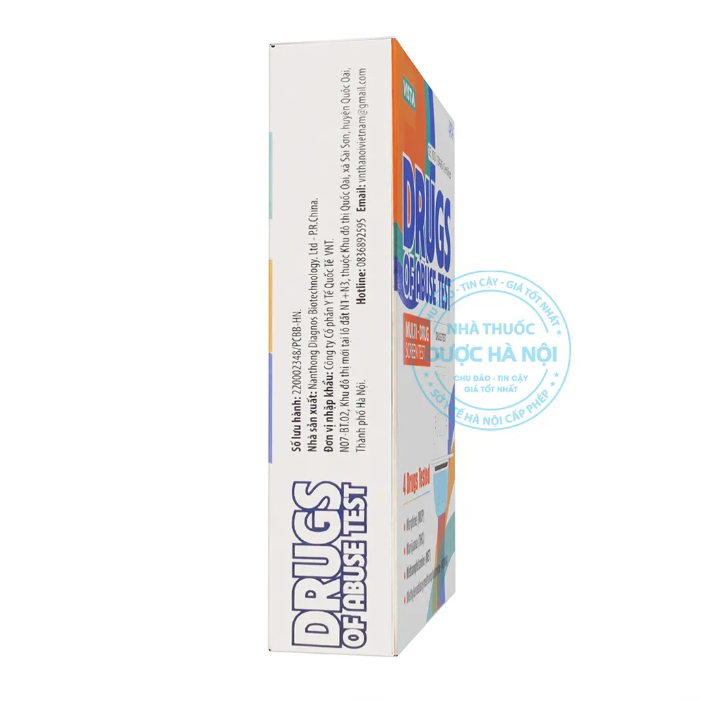 Drugs of abuse test 4 chân