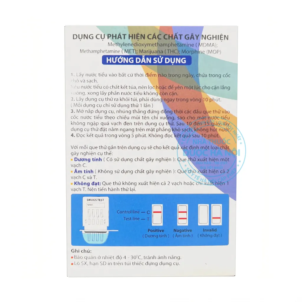 Drugs of abuse test 4 chân