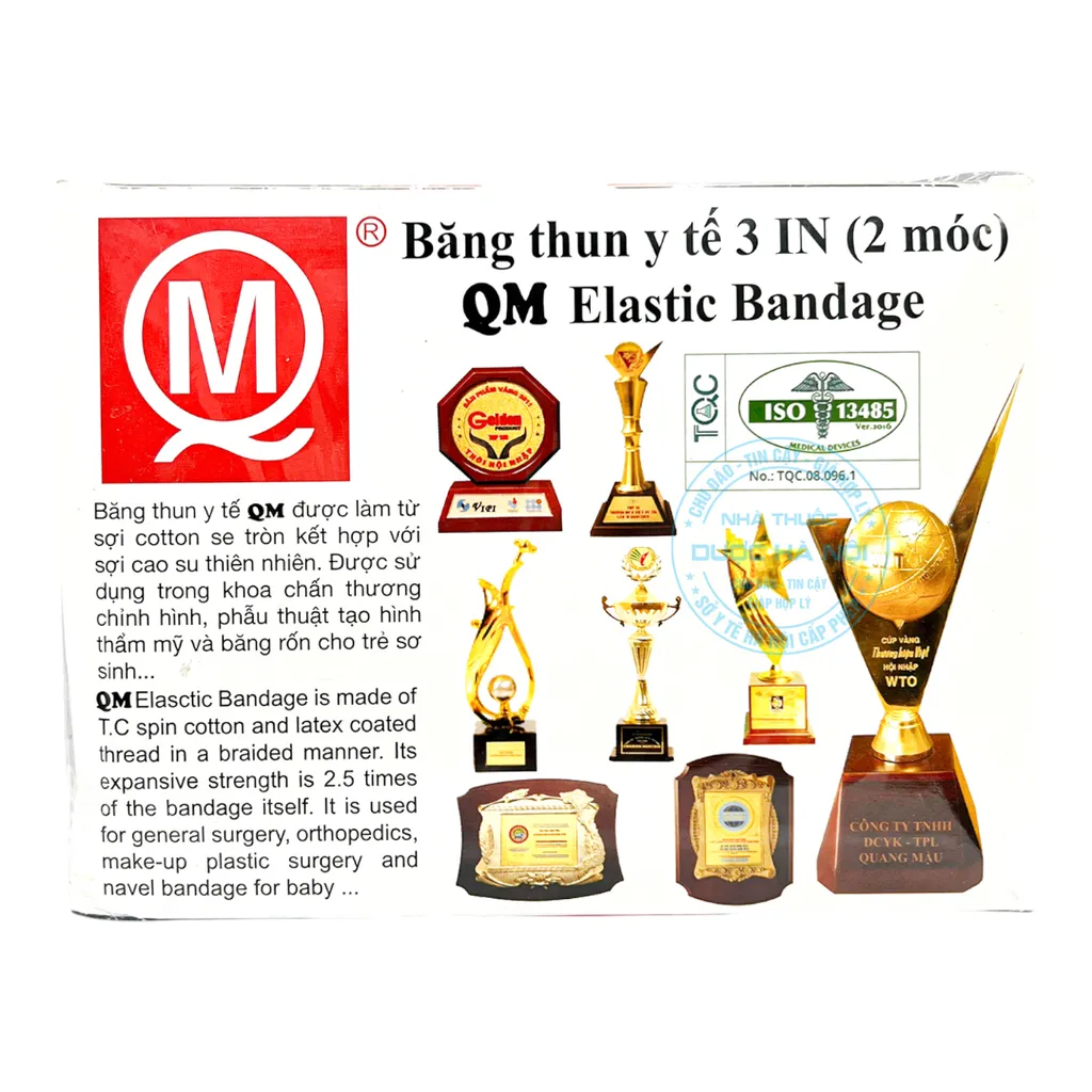 Băng thun 2 móc Minh Quang