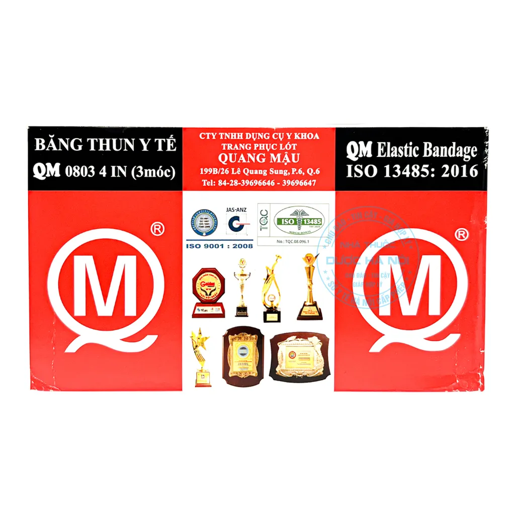 Băng thun 3 móc Quang Mậu