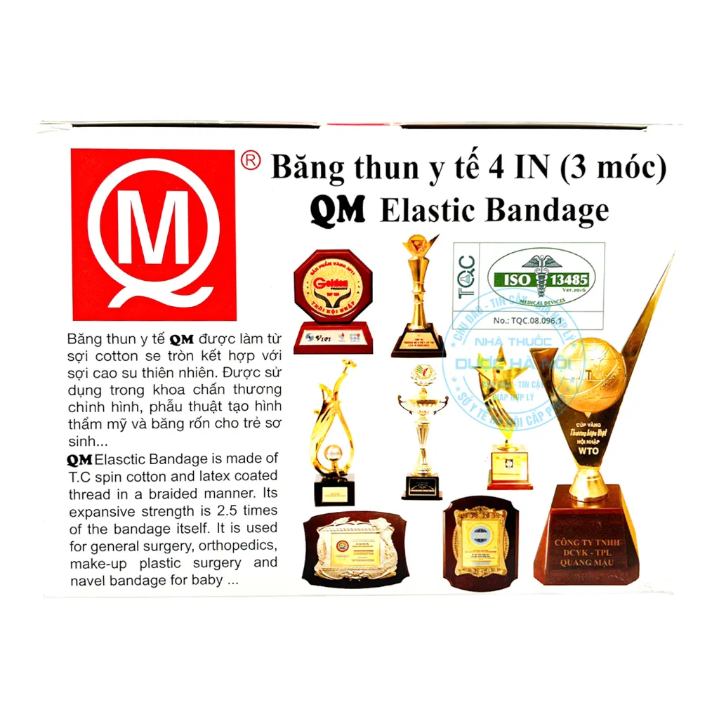 Băng thun 3 móc Quang Mậu