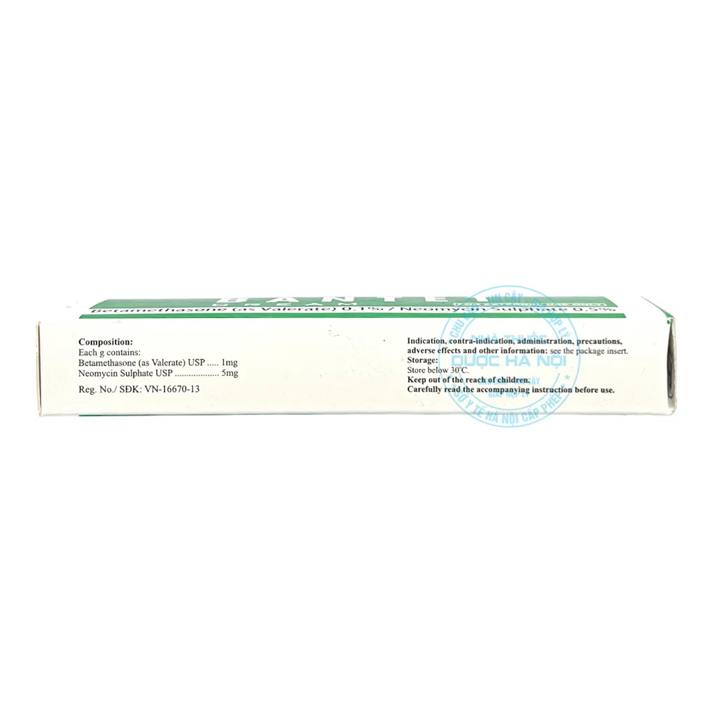 Thuốc kem Bantet Cream 5mg