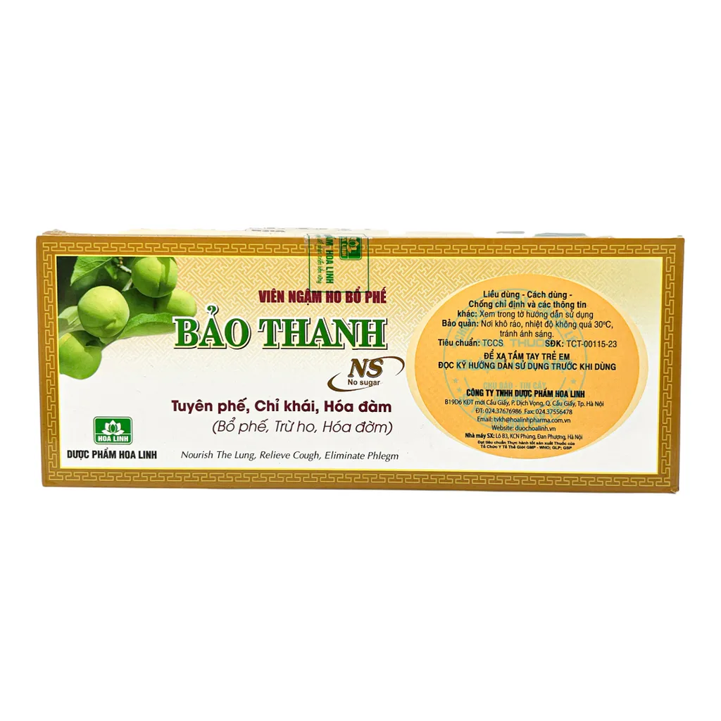 Viên ngậm Bảo Thanh Hoa Linh