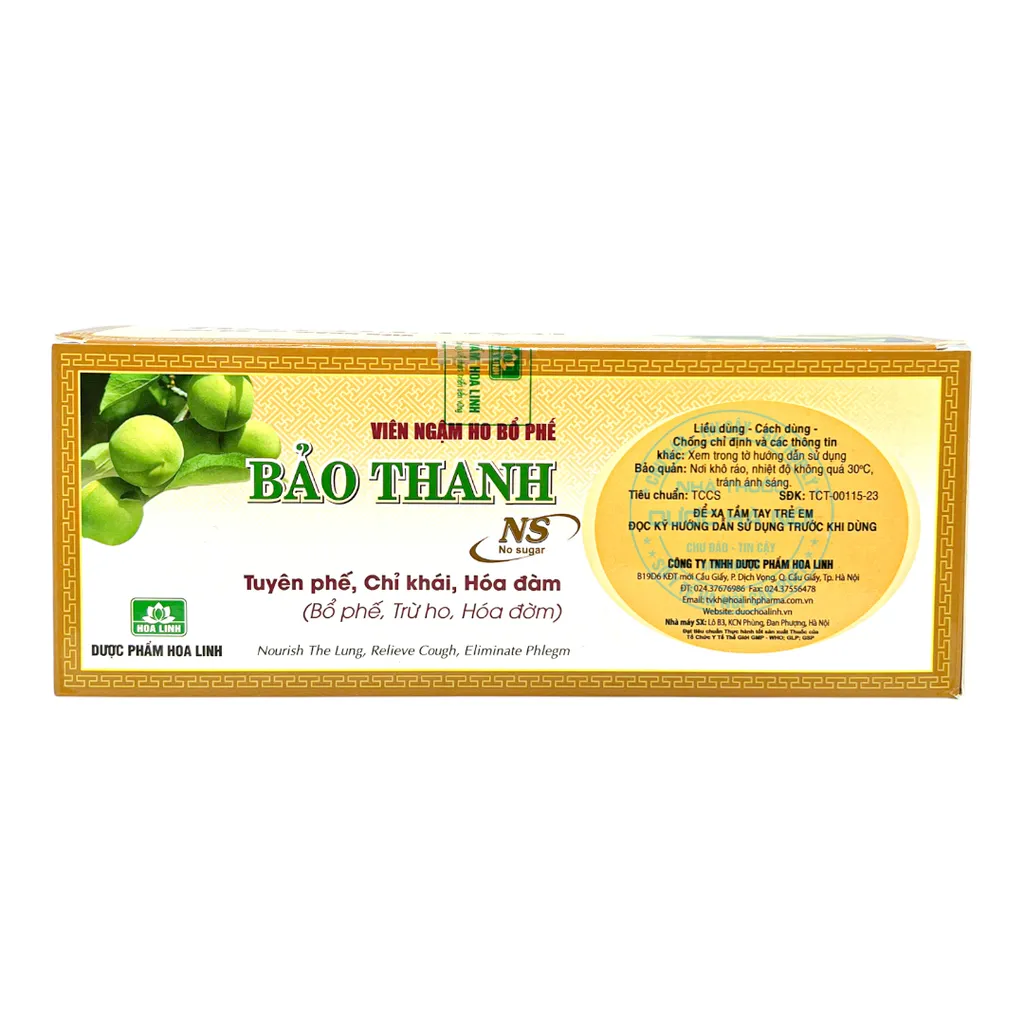 Viên ngậm Bảo Thanh Hoa Linh