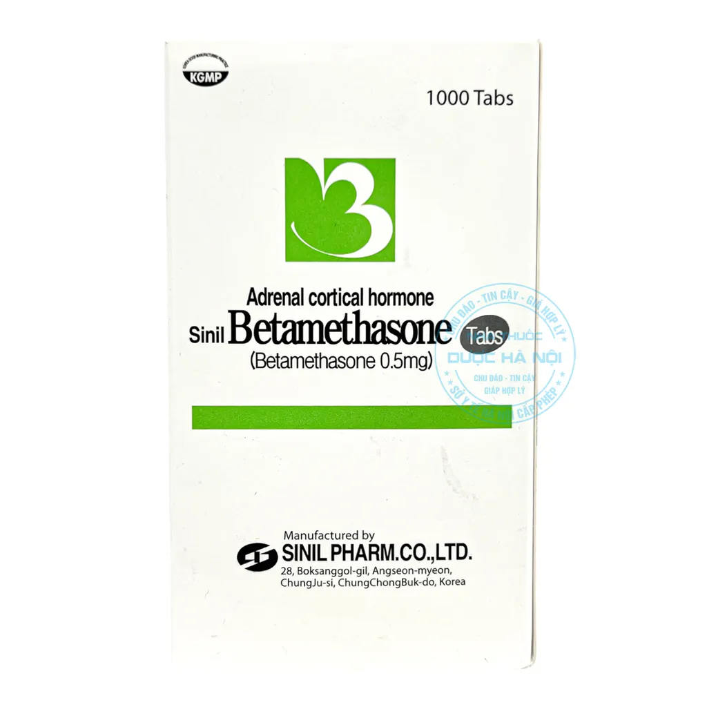 Thuốc Sinil Betamethasone Tabs