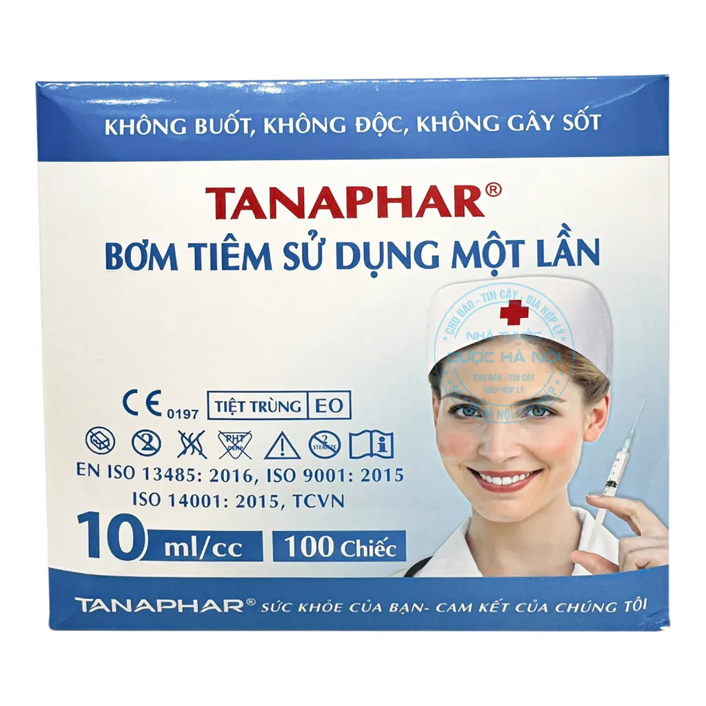 Bơm tiêm 10ml Vinahankook (100 cái)
