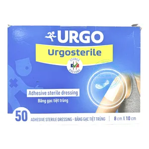 Băng cá nhân Urgo Waterproof băng bó và bảo vệ vết thương an toàn