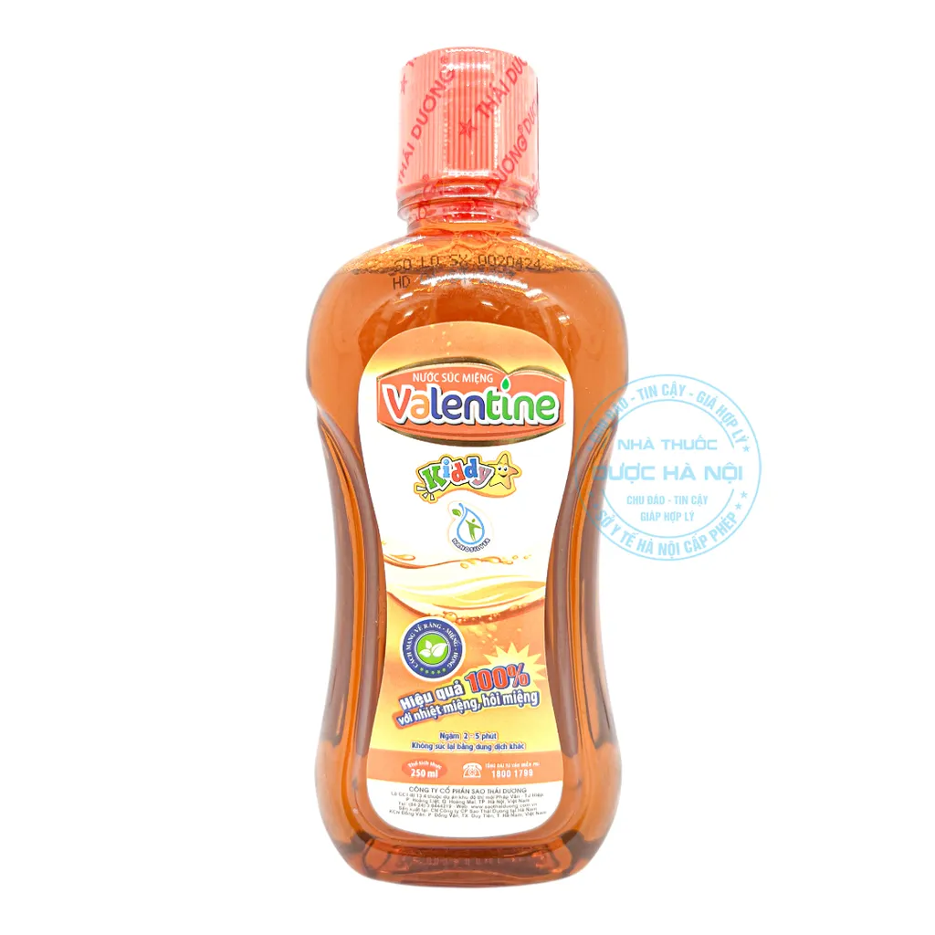 Nước súc miệng Valentine Kiddy