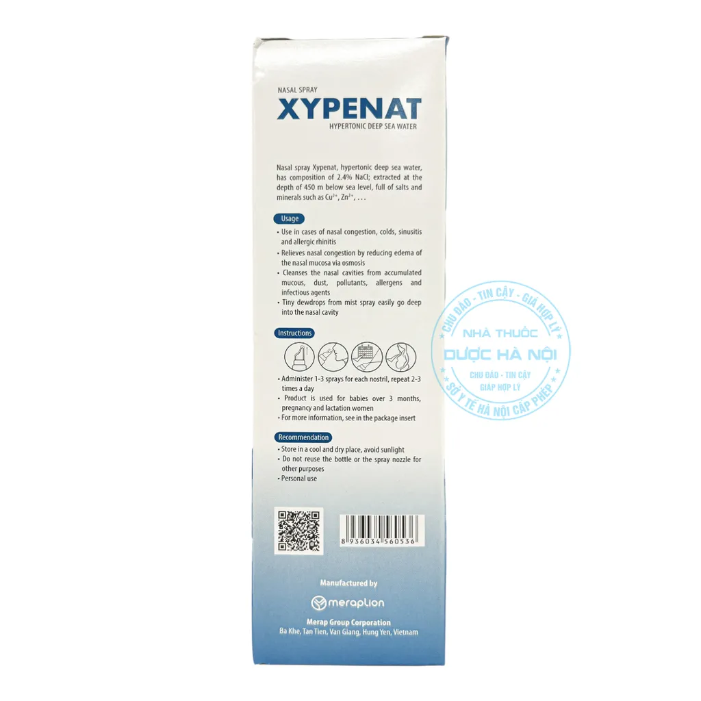 Dung dịch xịt mũi Xypenat 75ml